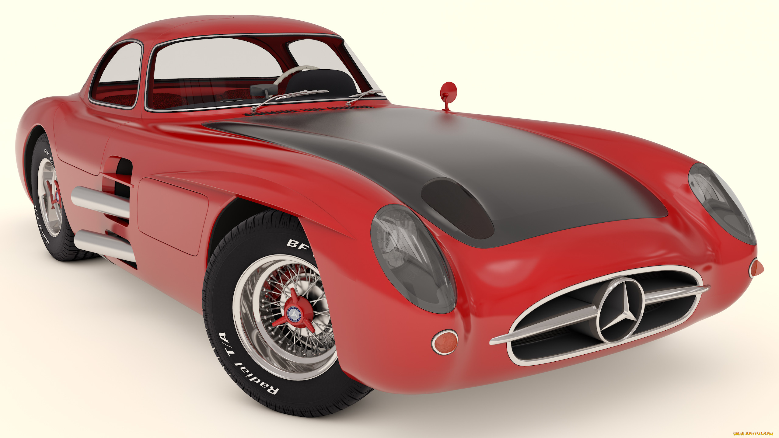 , 3, 1955, mercedes, benz, 300, slr